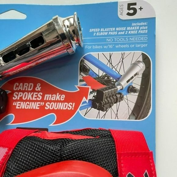 Zefal Z-Kids Speed Blaster Bike Pad Set Card & Spokes Make Engine Sound Age 5+ - Picture 5 of 9